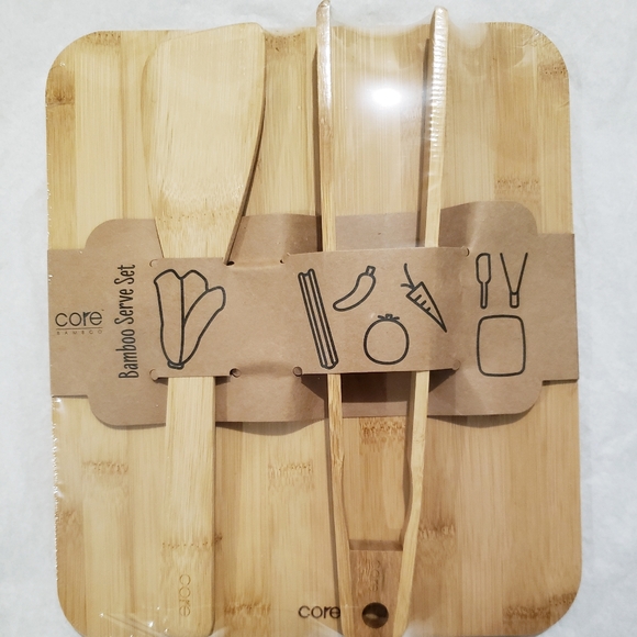 Core Bamboo Serve Set - Picture 2 of 3
